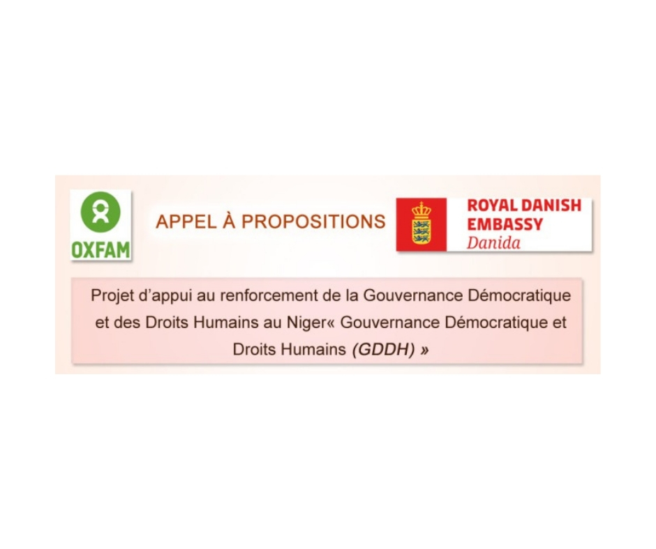 Appel à Projets Gouvernance Démocratique et des Droits Humains au Niger