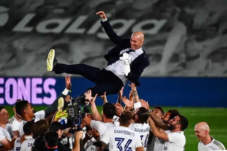Sacre du Real Madrid : le « gris-gris » utilisé par Zidane enfin dévoilés.