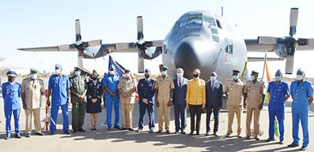 Coopération militaire USA-Niger: Réception de l’avion C-130 nigérien après sa maintenance aux USA